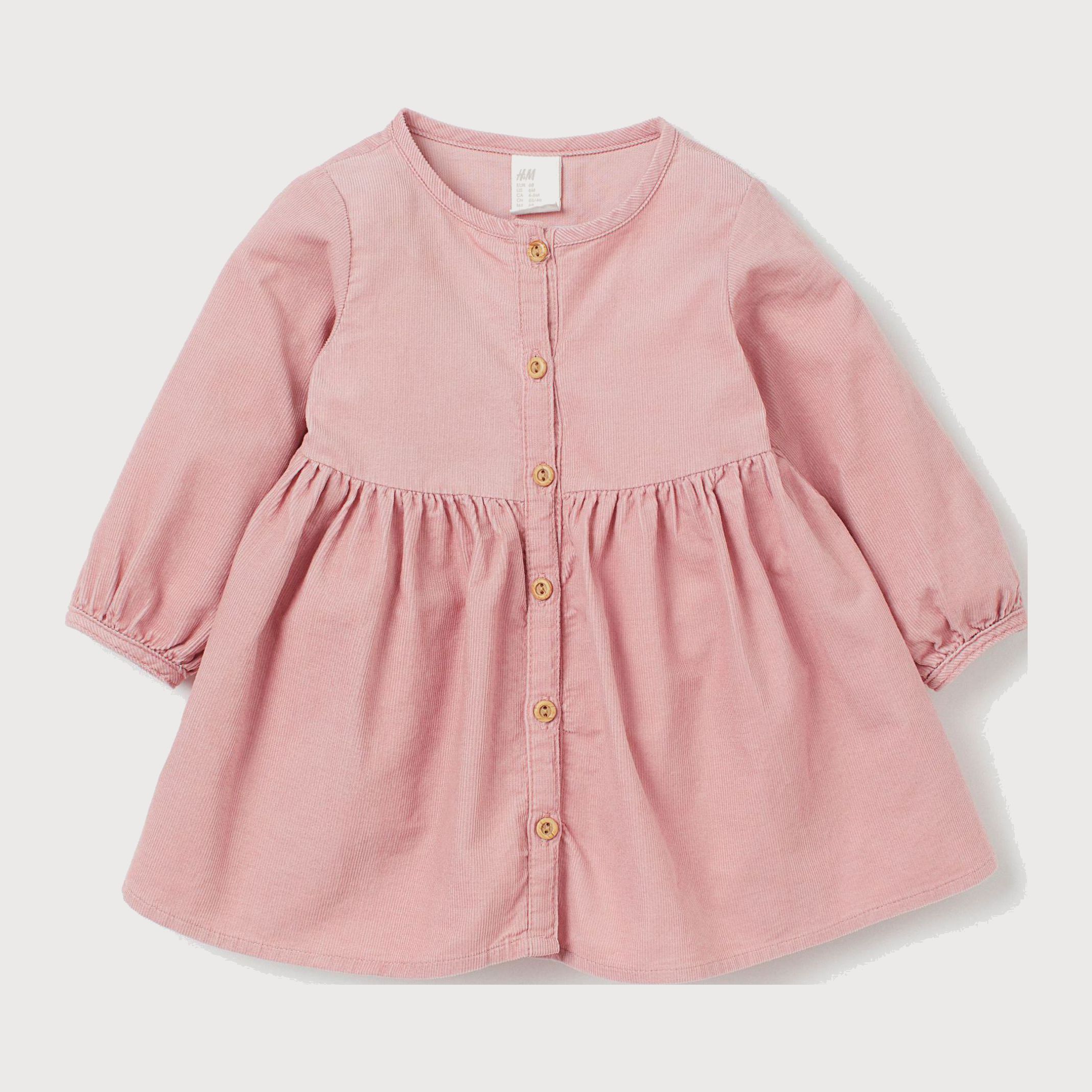 

Платье вельветовое H&M 918983 92 см Розовое