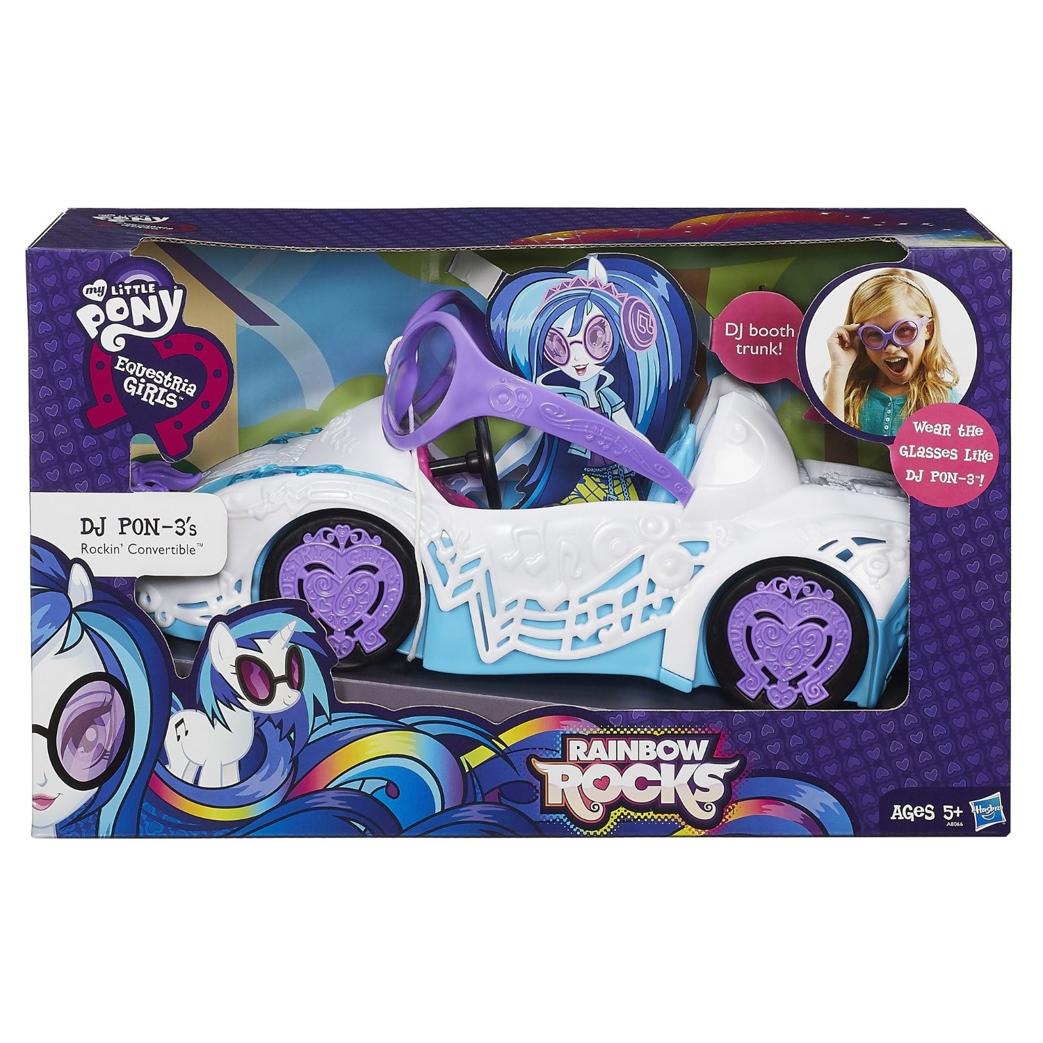 Игровой набор автомобиль для кукол Май литл пони Девочки Эквестрии (Hasbro  My Little Pony Equestria Girls DJ PON-3 Rockin Convertible Vehicle) – фото,  отзывы, характеристики в интернет-магазине ROZETKA от продавца: Zaika |