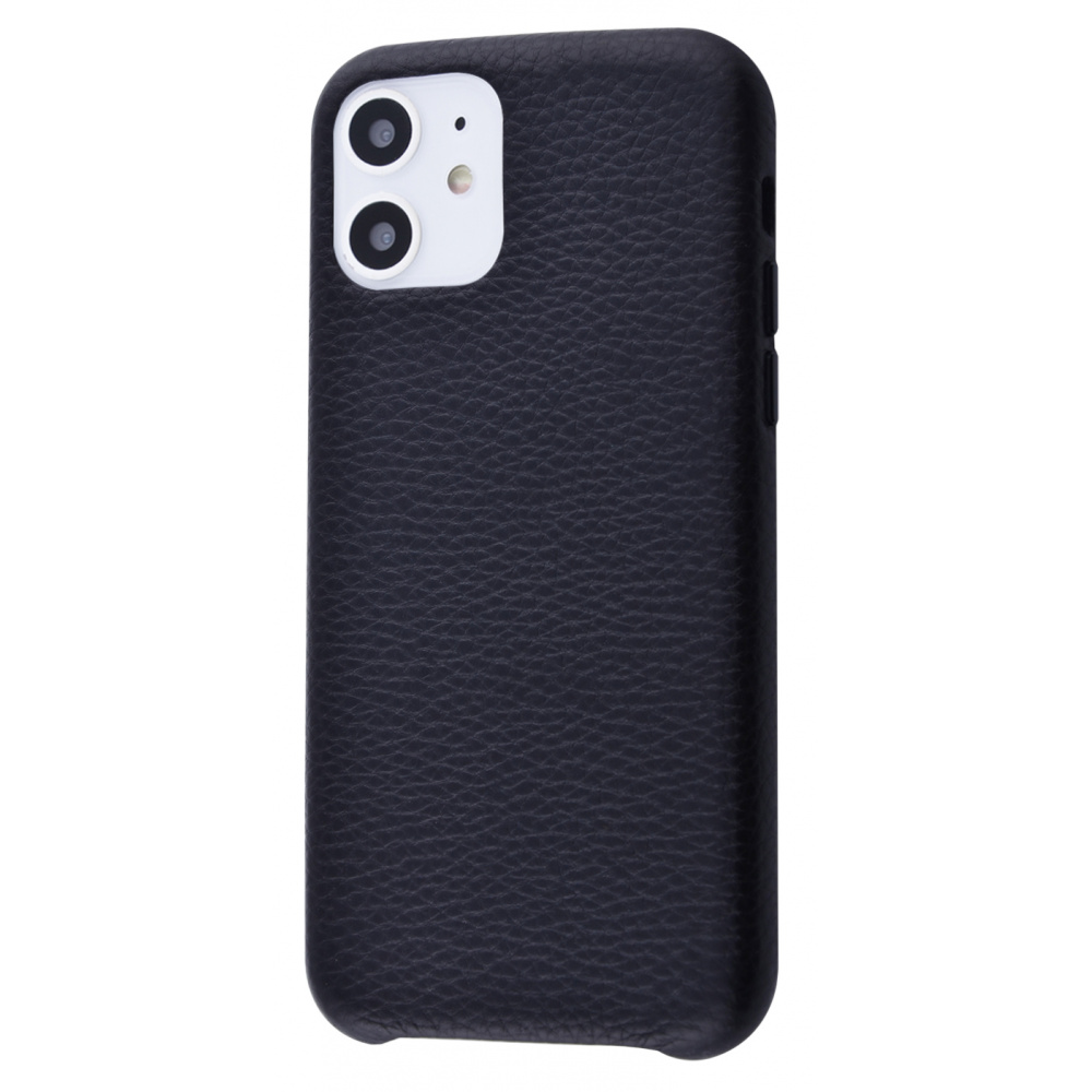 

Чехол-накладка PRC Natural Leather Grainy iPhone 11 black Черный
