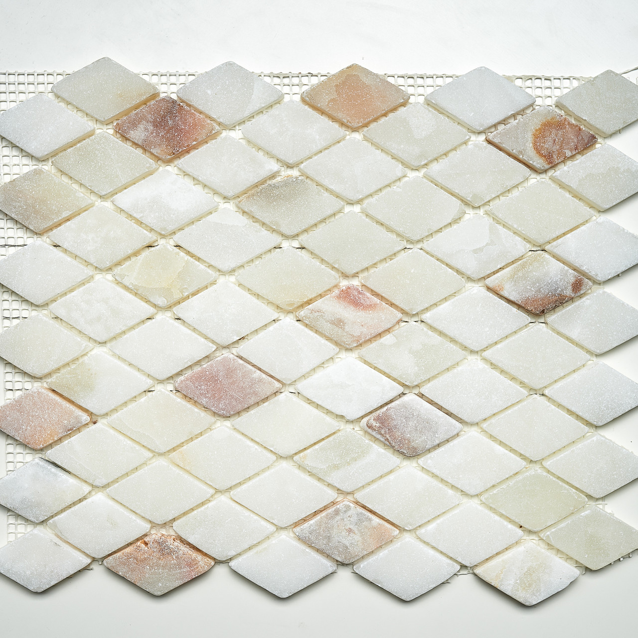 

Мозаика из натурального камня Amera Mosaic - Harliquin White 36.5x29.5