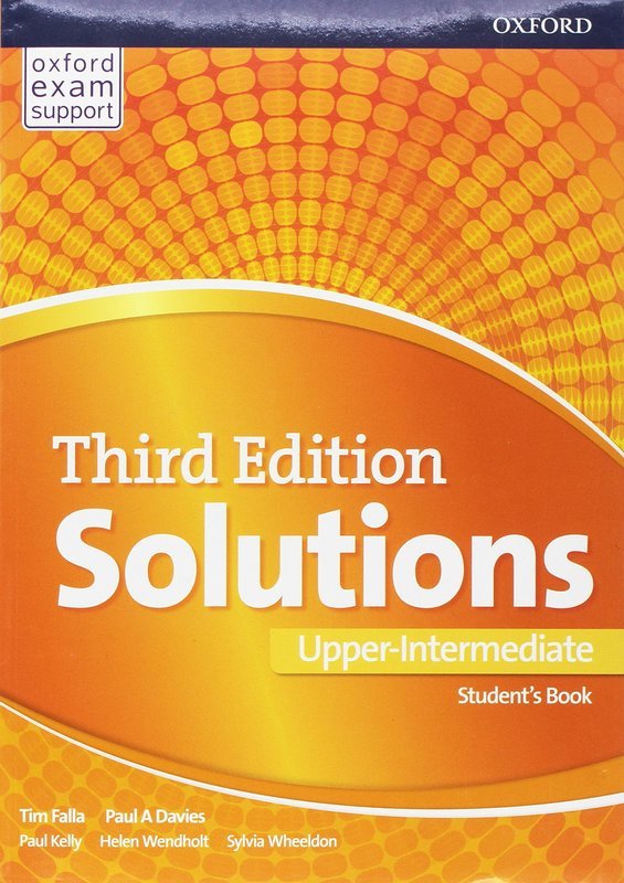 

Solutions. Upper-intermediate. Students Book. Third Edition