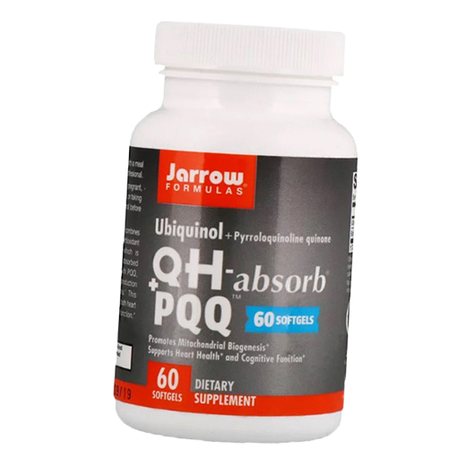 

Антиоксидант Jarrow Formulas Ubiquinol QH-Absorb + PQQ 60гелкапс (70345006)