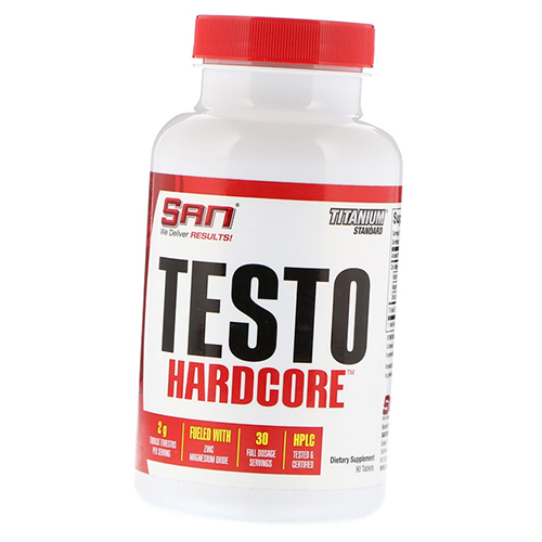 

Тестостероновый бустер, Testo Hardcore, San 90таб (08091003)