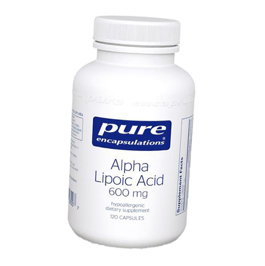 

Антиоксидант Pure Encapsulations Alpha Lipoic Acid 600 120вегкапс (70361002)