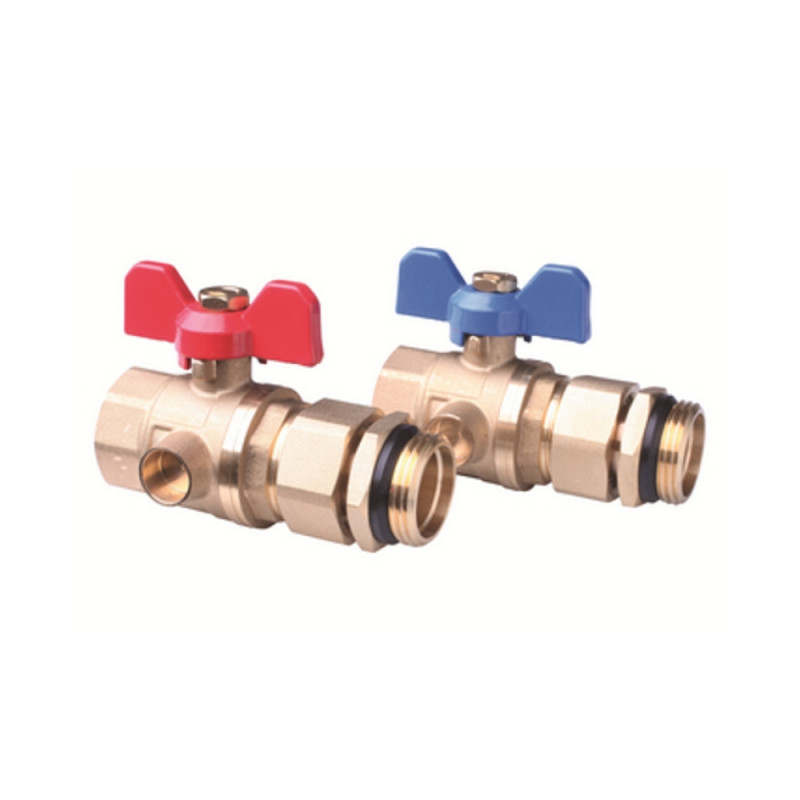 

Шаровой Кран Для Подключение Коллектора Danfoss Fhf-Bv, Пара (088U0822)