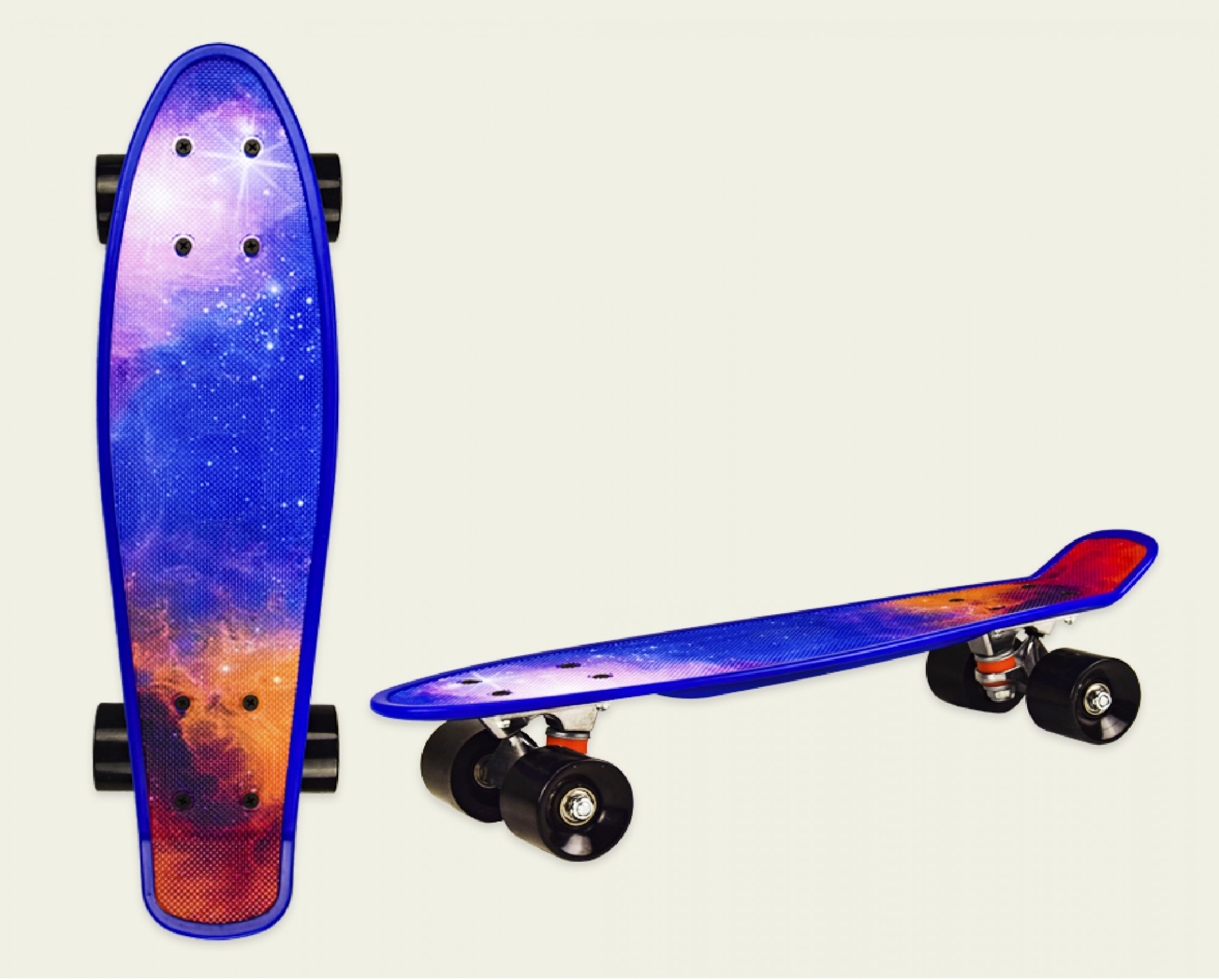 

Пенни борд Penny Board ПУ колёса Скейт Galaxy