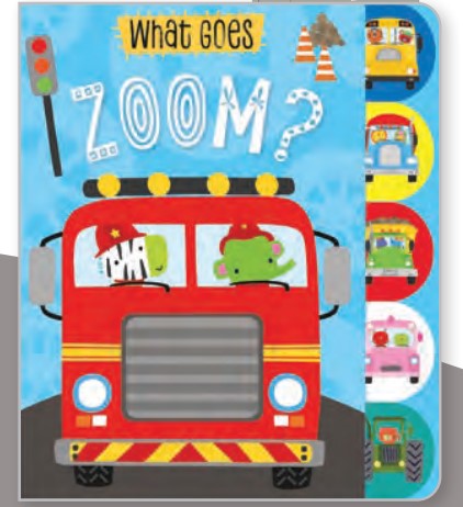 

Who Goes Zoom Board book