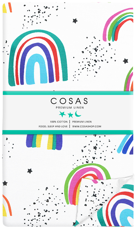 

Детский пододеяльник Cosas 110х140 см RainbowColor_140q