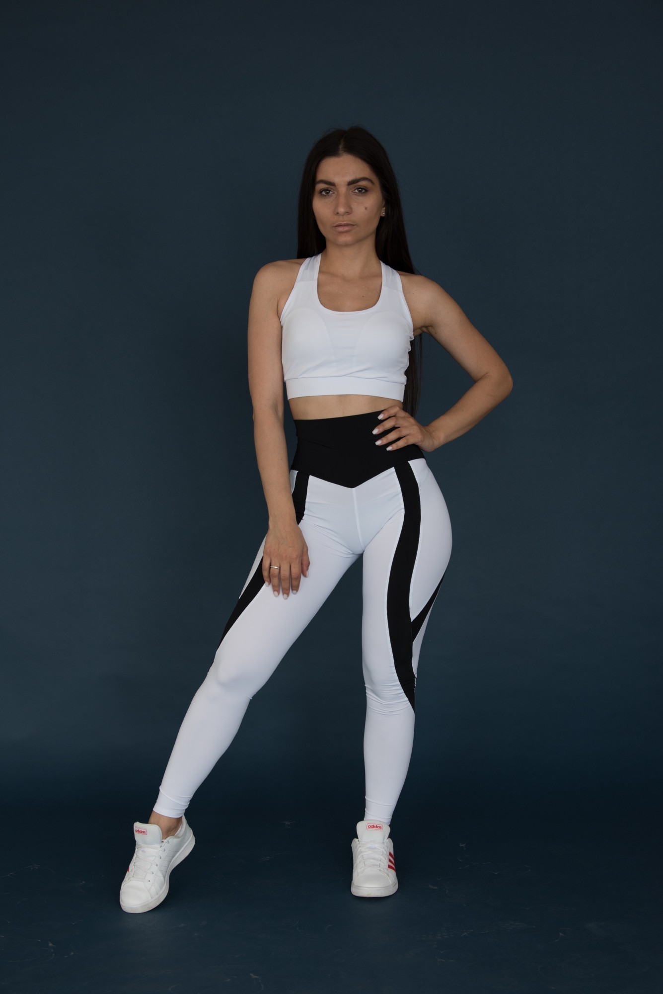 

Лосины FitU спортивные женские Devill white белый, Лосины FitU спортивные женские Devill white белый XL