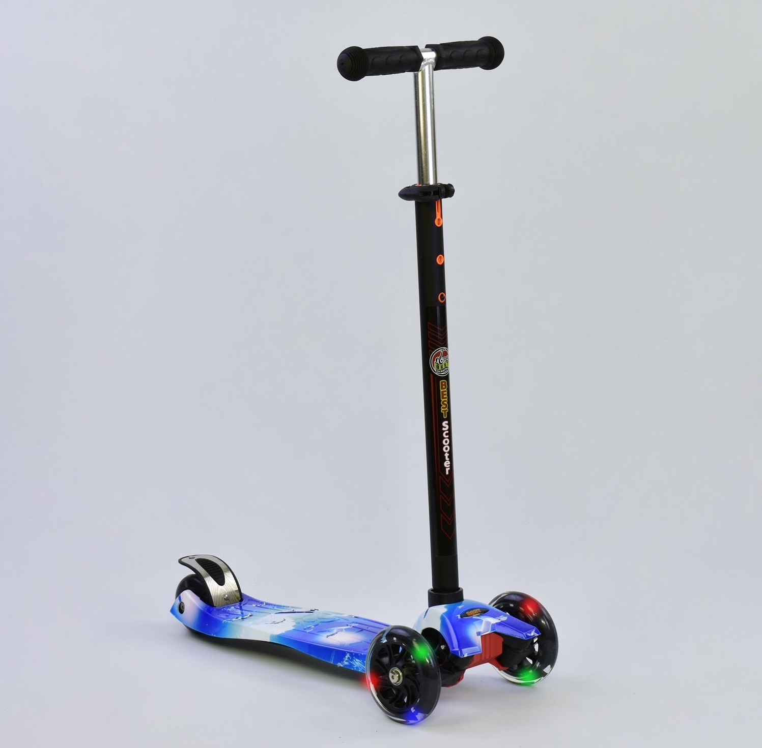 

Самокат Best Scooter MAXI Ocean А 24658 /779-1307 Black/Bright blue (779-1307)