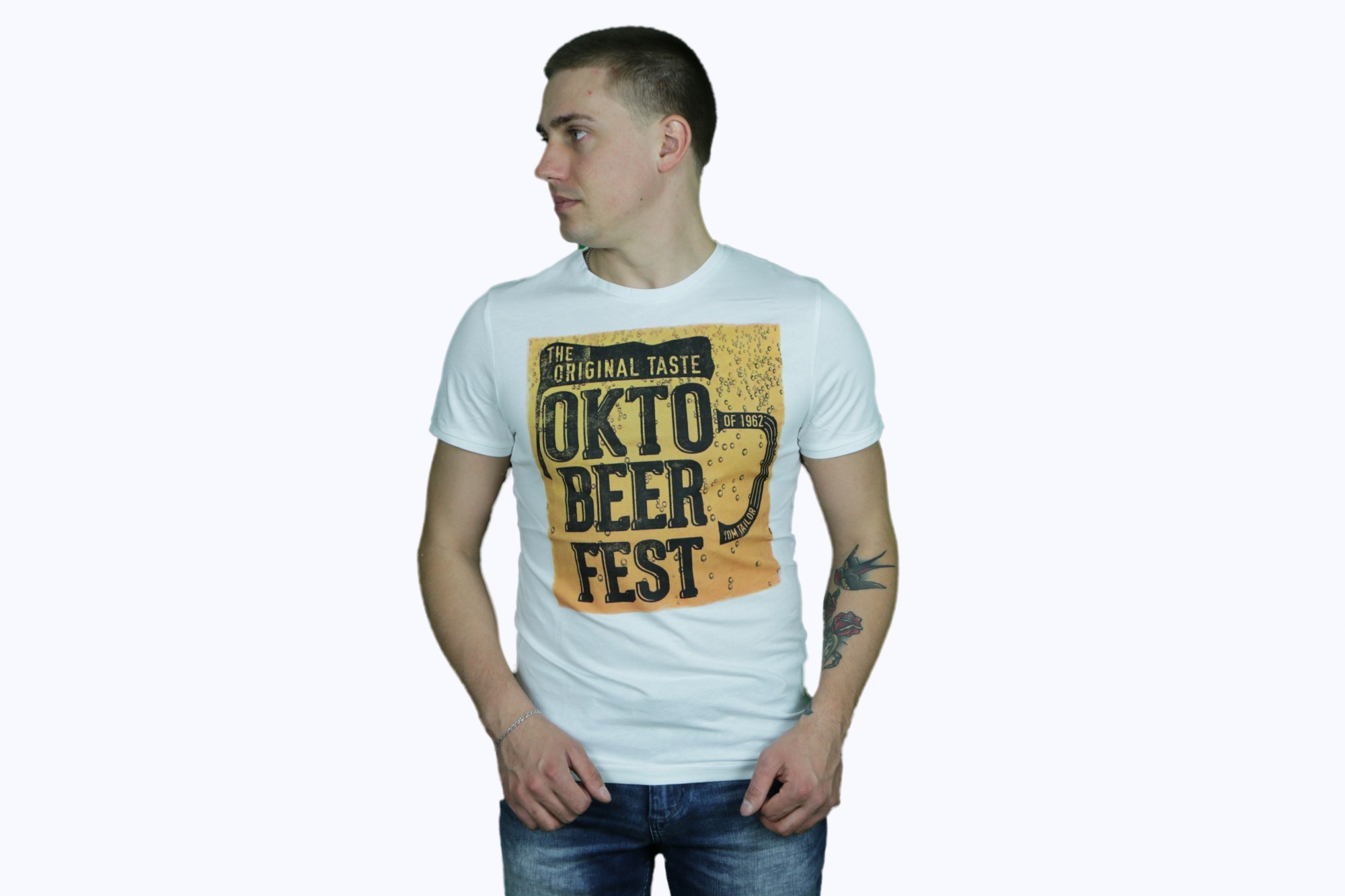 

Футболка Tom Tailor  белый (TT/001182, Футболка Tom Tailor S белый (TT/001182)