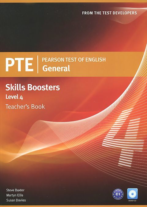 

PTE General Skills Booster Level 4 Teachers Book & Audio CD Pack