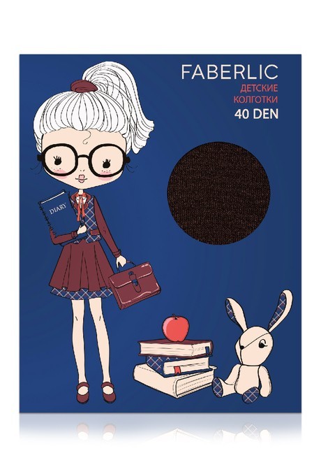 

Колготки детские, плотность 40 den, цвет шоколадный, размер 92-98, Moda Faberlic