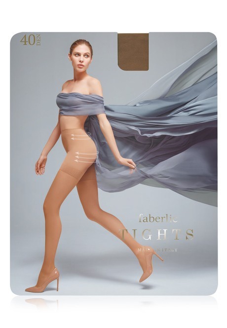 

Моделирующие колготки, бронзовый, 40 den, размер , moda Faberlic, Моделирующие колготки, бронзовый, 40 den, размер XS, moda Faberlic
