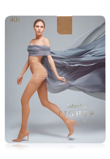 

Моделирующие колготки, песочный, 40 den, размер , moda Faberlic, Моделирующие колготки, песочный, 40 den, размер XS, moda Faberlic