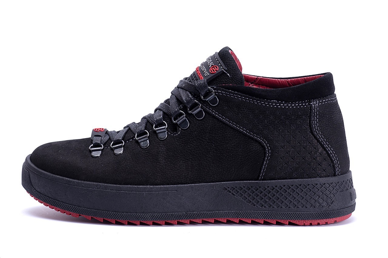 

Мужские зимние кожаные ботинки ZG Black Exclusive р.41