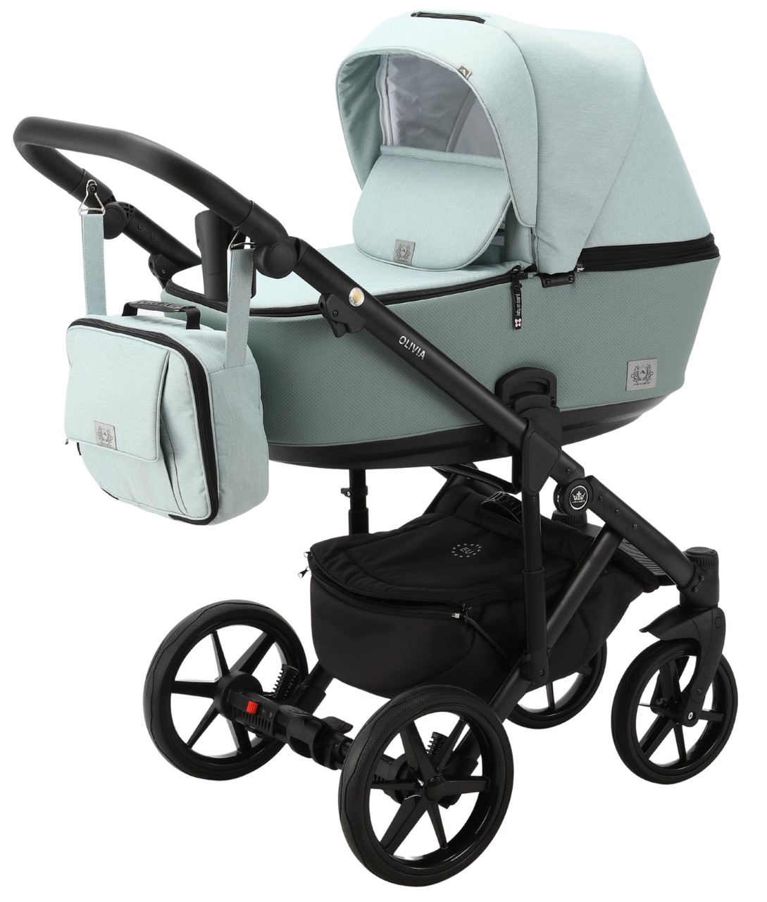 

Детская универсальная коляска 2 в 1 Adamex Olivia PS-25