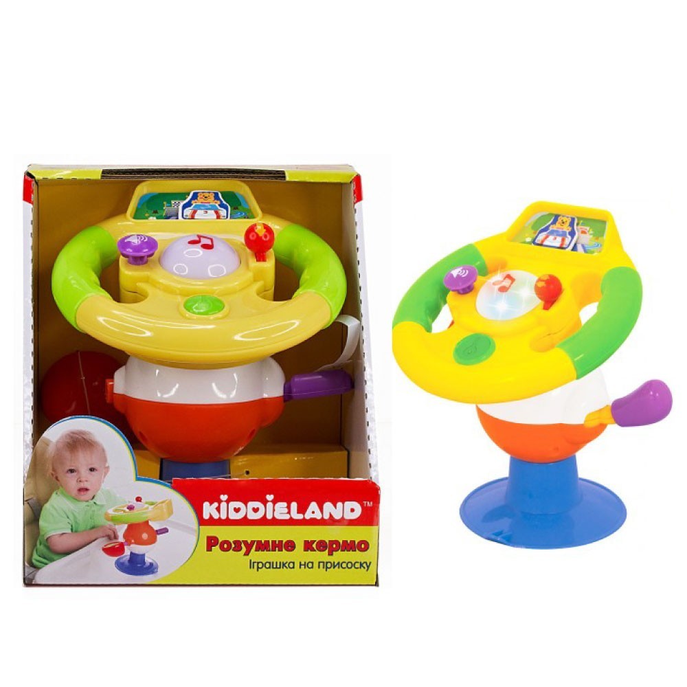 

Игрушка На Присоске Kiddieland Умный Руль (Украинский)