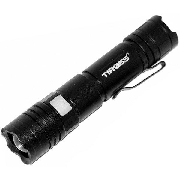 

Фонарь ручной Tiross TS-1883 диод Zoom CREE XM-L2 T6