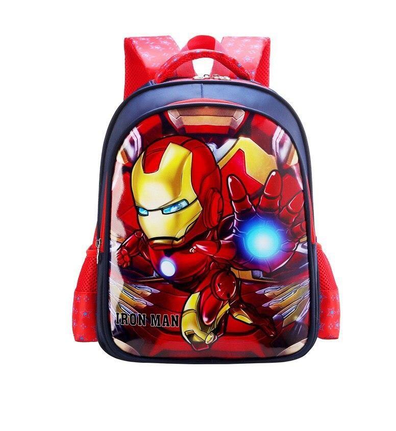 

Детский рюкзак WOW Iron Man Школьный ранец Красный