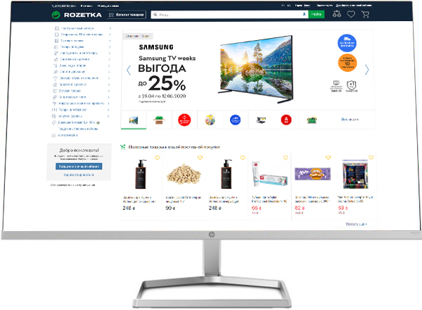 

Монитор 27" HP M27f (2G3D3AA)