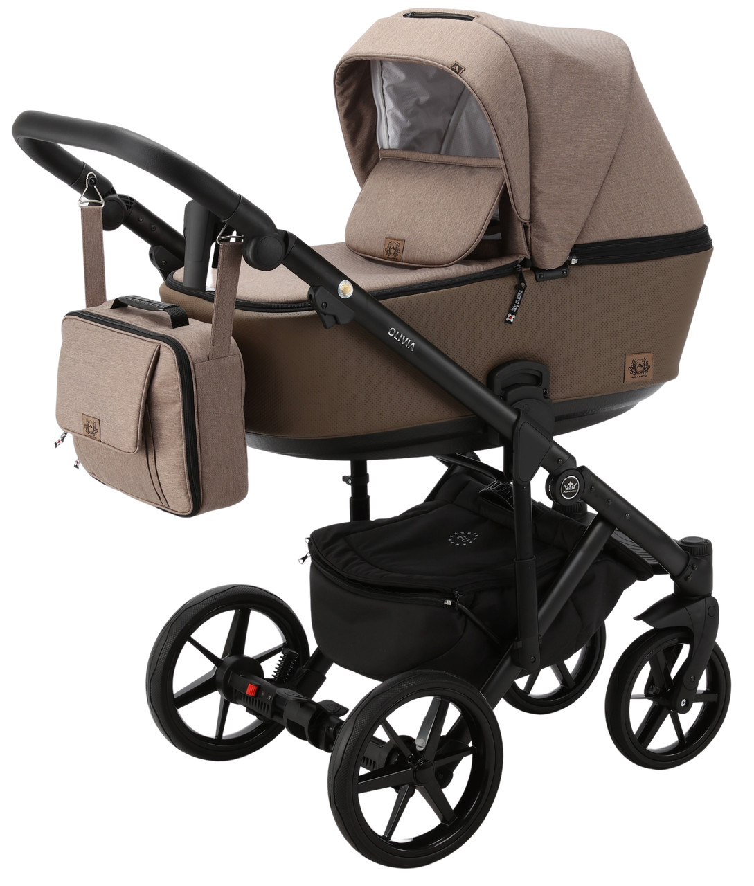 

Детская универсальная коляска 2 в 1 Adamex Olivia PS-15