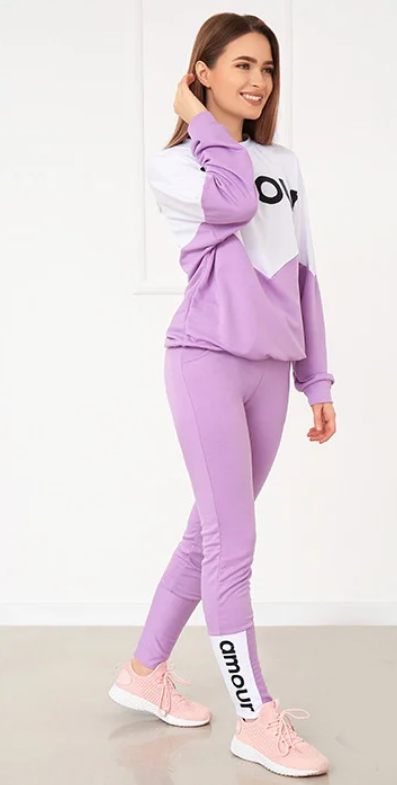 

Женский спортивный костюм Fashion Woman GF7250 р46/ лиловый, Женский спортивный костюм Fashion Woman GF7250 р46/48 лиловый