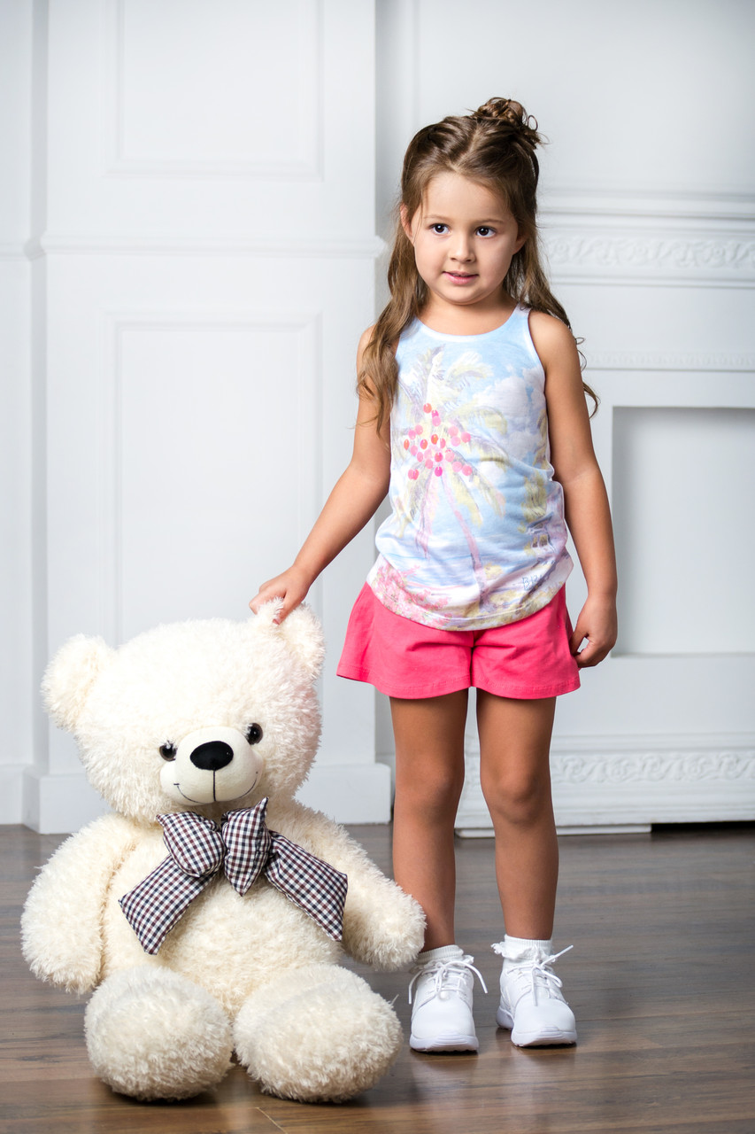 

Футболка для девочки BRUMS Италия 151BGFN015 Голубой 104