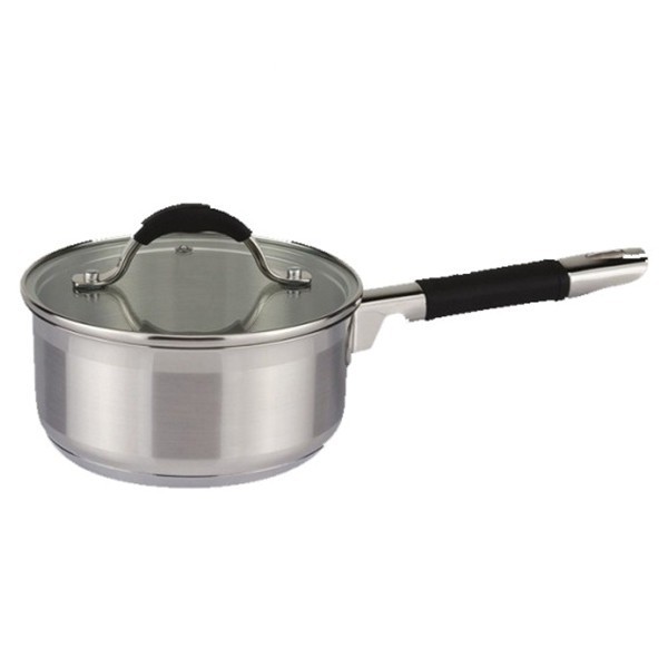 

Ківш MAGNIFIKA 16x7,5 см / 1,5 л зі скляною кришкою (нерж. сталь)