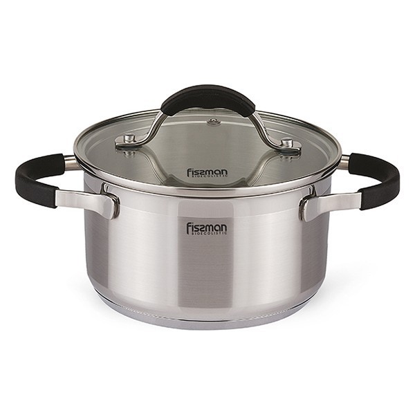 

Каструля MAGNIFIKA 26x13,5 см /7,1 л із скляною кришкою(нерж. сталь)