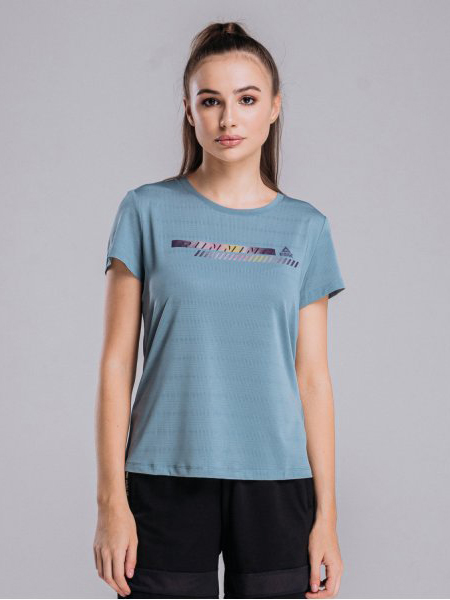 

Футболка PEAK FW602558-GRE M Бирюзовая