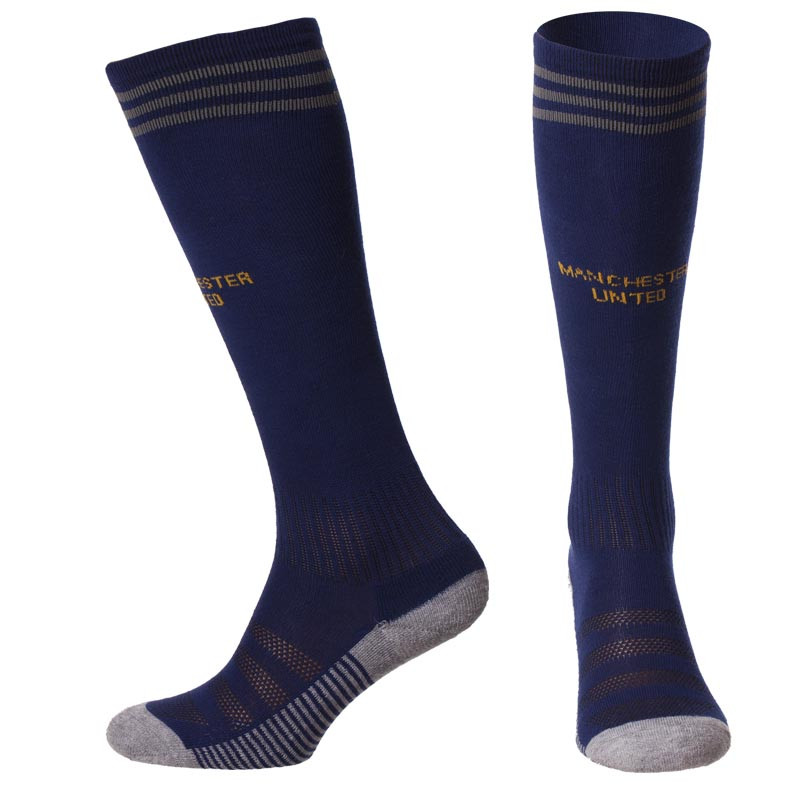 

Гетры футбольные детские с символикой MANCHESTER UNITED AWAY2 Zelart Sprinter 1920 размер 27-34