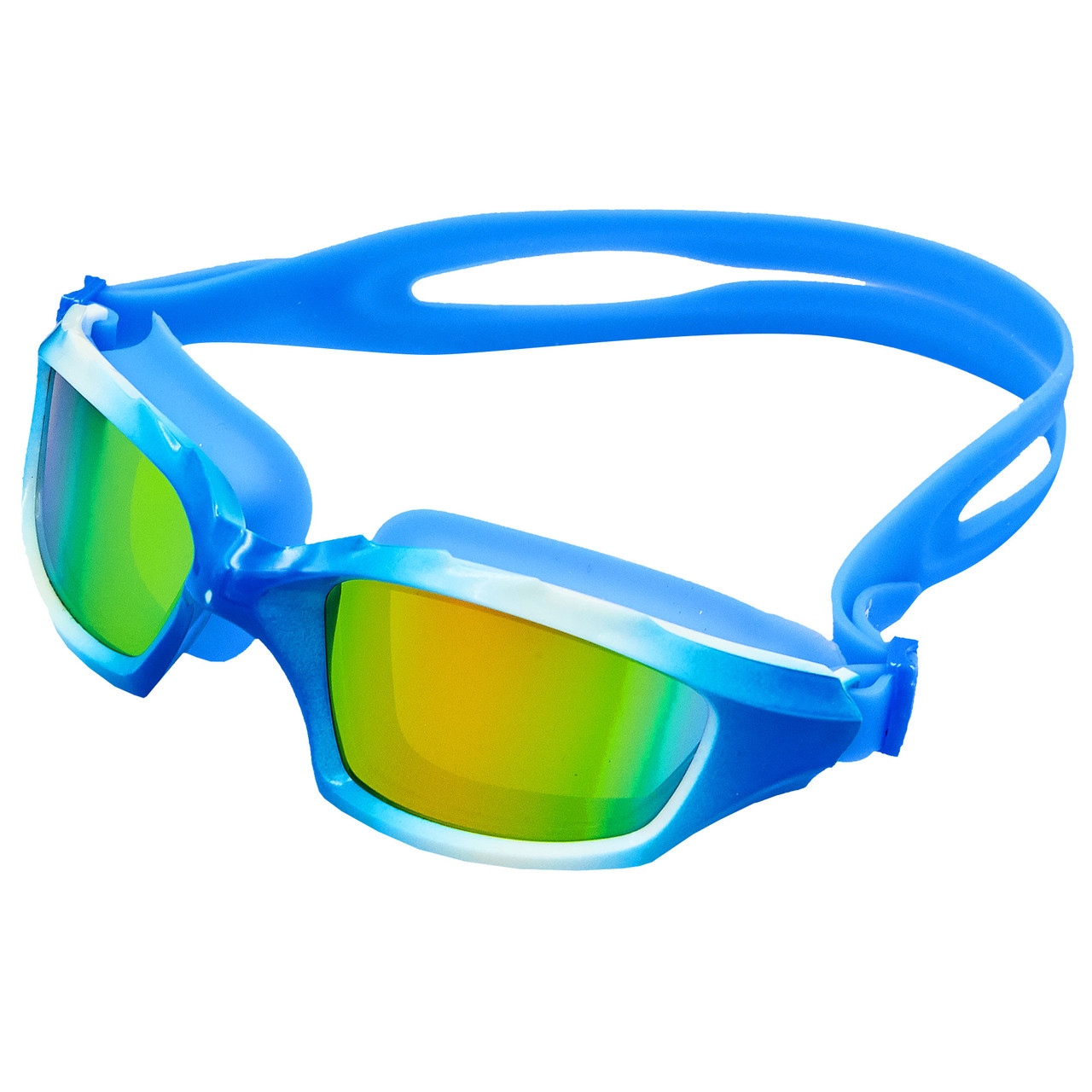 

Очки полумаска для дайвинга и плавания Zelart My Fit 8-0123 Blue