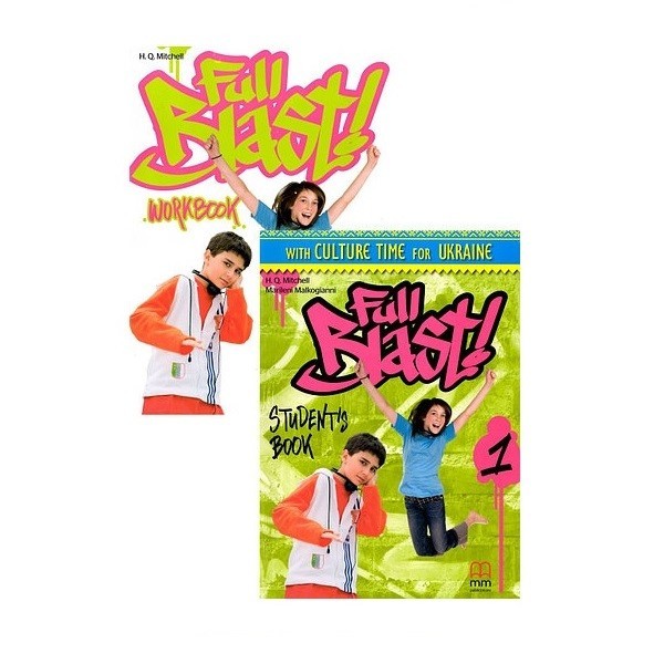 

Full Blast! 1 комплект из 2 книг Students Book + Workbook