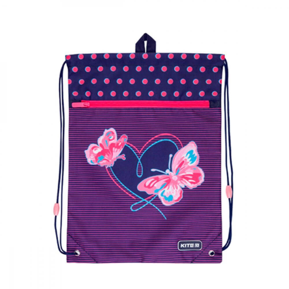 

Сумка для обуви с карманом Butterflies Kite К 21-601M-3 Kite (К 21-601M-3)