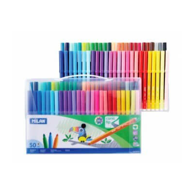 

Фломастеры Jumbo 50 цветов Milan 06CT Milan (06CT)