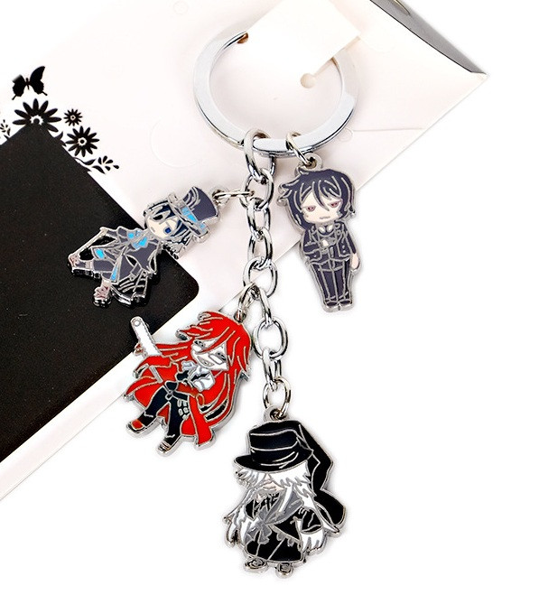 

БрелокТёмный дворецкий Black Butler KC BB 150