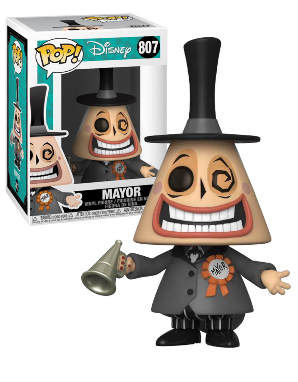 

Фигурка Funko Pop Мэр Кошмар перед Рождеством Mayor A Nightmare before Christmas10см FP NBC M 807