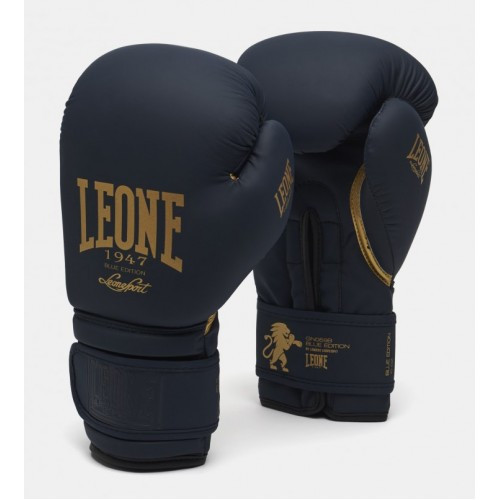 

Боксерские перчатки Leone Mono Blue 10 унций