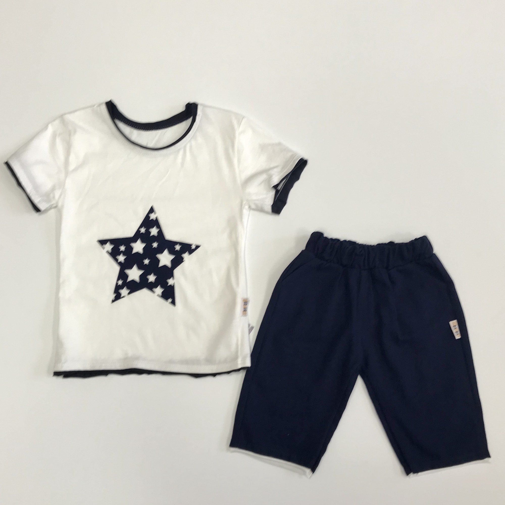 

Костюм со звездочкой Hazal Kids 104 см бело-синий К1113
