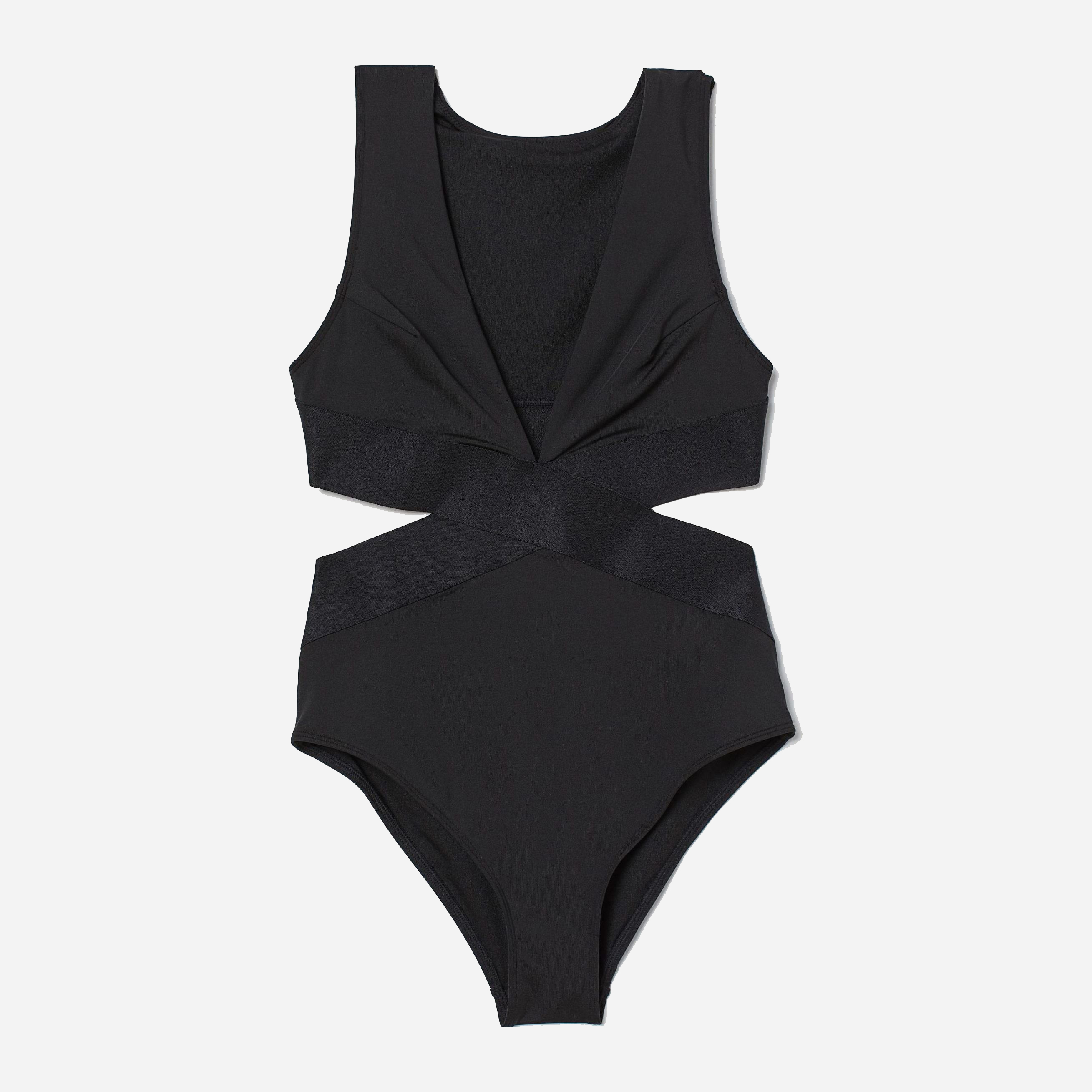 

Купальник слитный женский H&M 6848249RP5 44 Черный