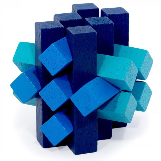 

Деревянная головоломка 3D Wood Puzzles Снежинка 3D