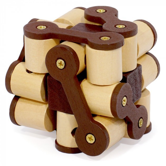 

Деревянная головоломка 3D Wood Puzzles Burr Puzzle