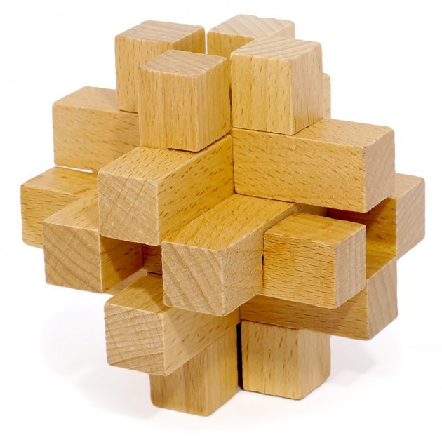 

Деревянная головоломка 3D Wood Puzzles Узел «Альтекрузе»