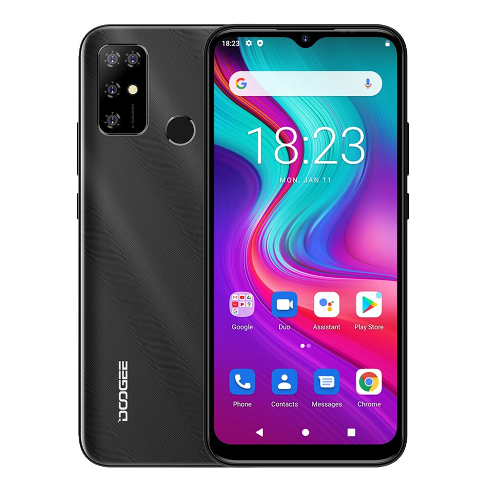 

Мобільний телефон Doogee X96 Pro black 4/64Gb 6.52" 5400mAh