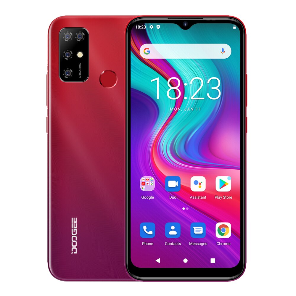

Мобільний телефон Doogee X96 Pro red 4/64Gb 6.52" 5400mAh