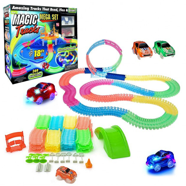 

Гоночный трек Magic Tracks на 360 деталей