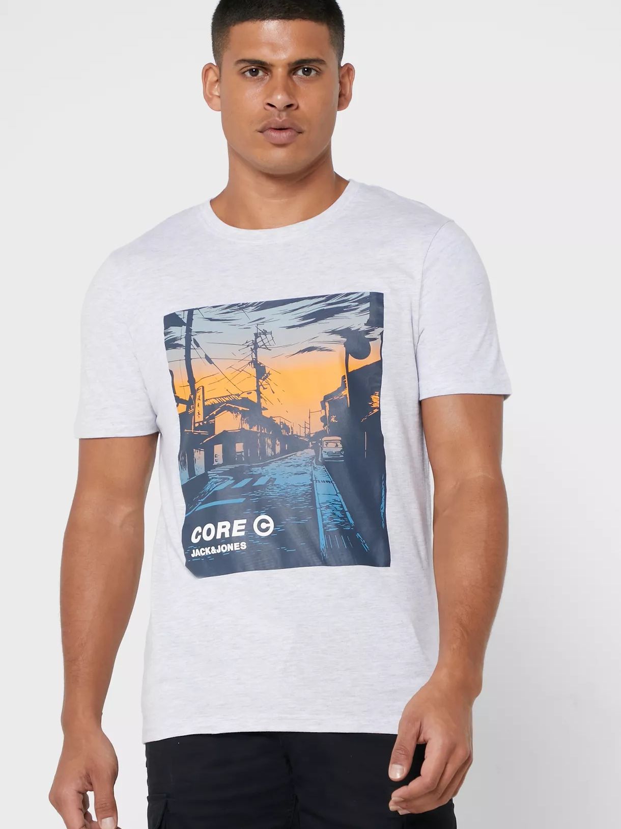 

Футболка Jack & Jones 12188046-55901 S White M2Xlange