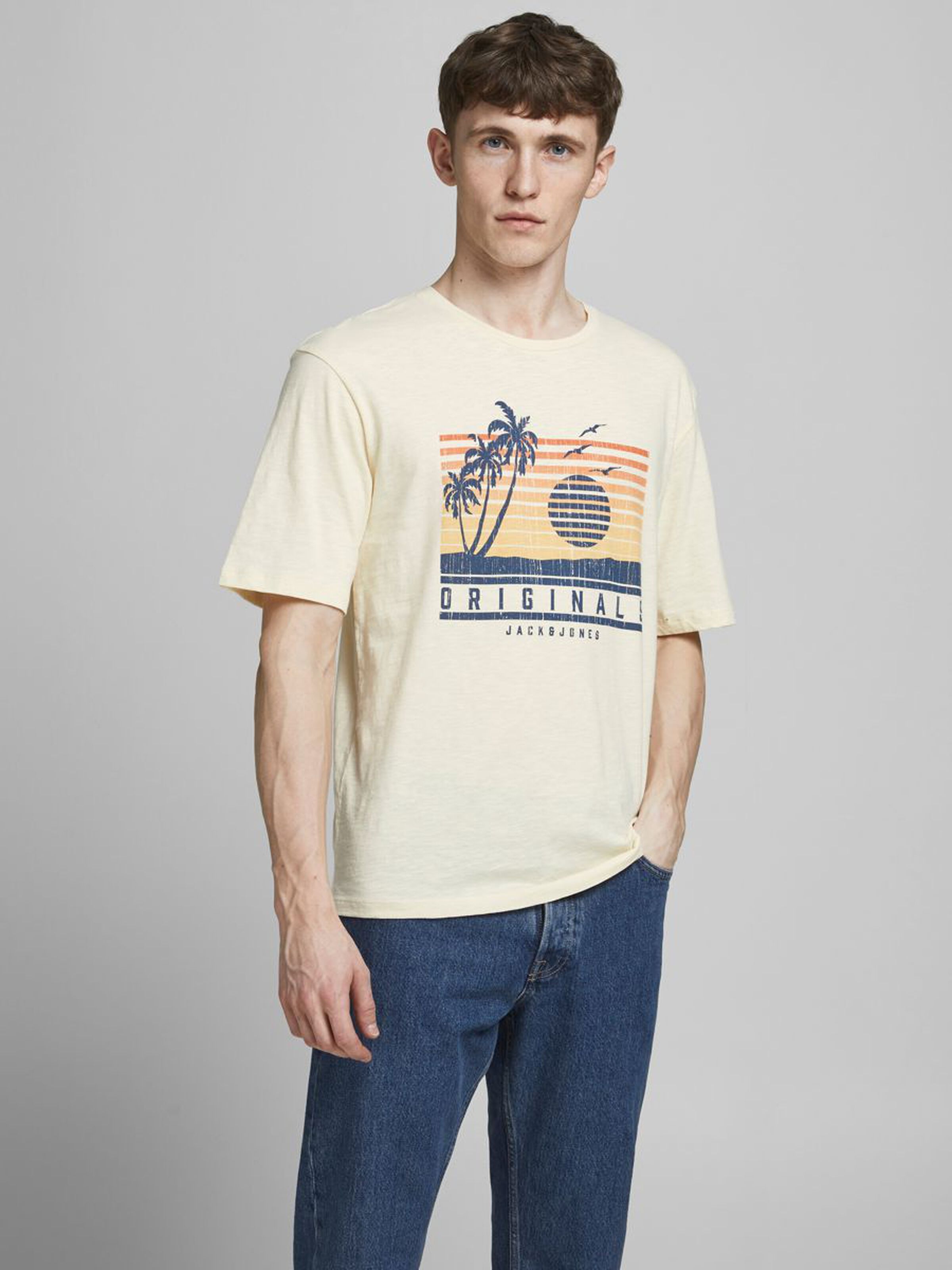 

Футболка Jack & Jones 12188258-68470 M Seedpearl
