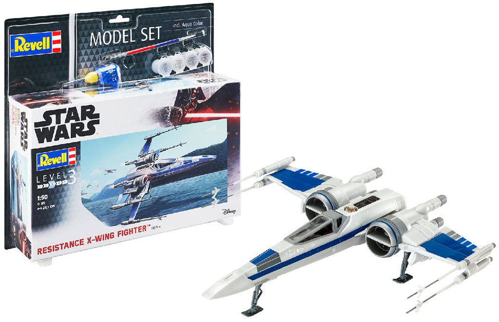 

Сборная модель Revell Звёздный истребитель Сопротивления. Масштаб 1:50 (RVL-66744) (4009803667447)